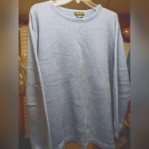 Eddie Bauer women's sweater blue XXL